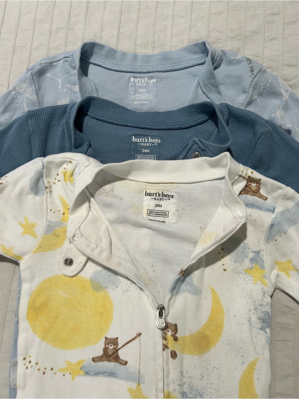 Burt’s Bees Baby Footless Pajamas Set - Picture 7 of 7